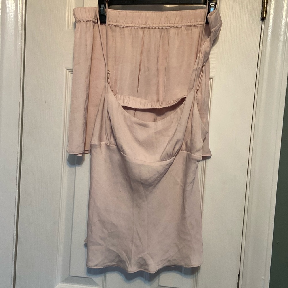 Free People Intimately Blush Satin Sleep Set